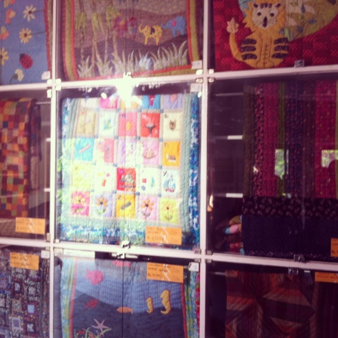 A glimpse of the quilts, Stree Shakti, Purkal