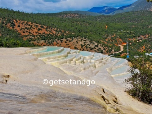 The limestone terraces of Baishatui, Yunnan, China