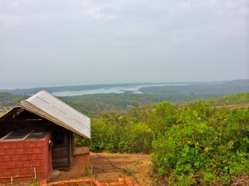 Our cabin and the view, Aditya, Eco-Village, Bhogwe, Konkan Maharashtra