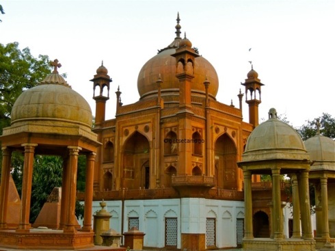 The Red Taj Mahal, Agra, Uttar Pradesh, India